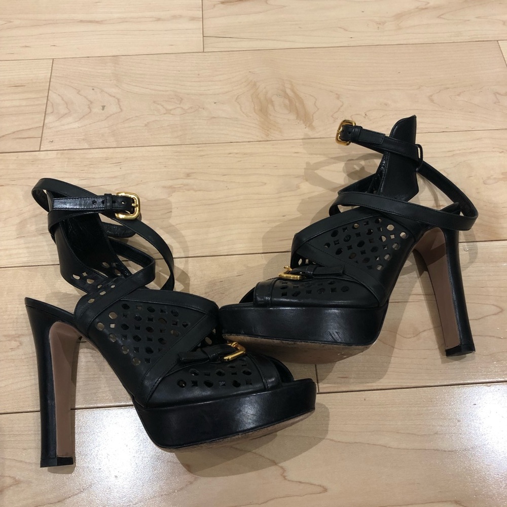 Prada Black Heels